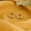 Dazzling Floral Gold Earrings - Mother's Day Collection